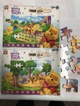 WINNIE THE POOH SET OF 4 PUZZLES
