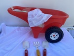 WHEELBARROW AND TOOLS (Set 1)