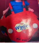WIGGLES BIG RED CAR COSTUME