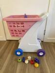 Little Tikes Shopping Cart + Fruit