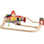 Chuggington Wooden Railway Roundhouse Set