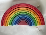 Large Wooden Rainbow
