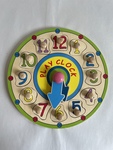 Wooden Clock Puzzle
