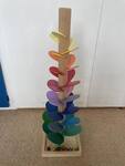 Wooden Musical Marble Tower