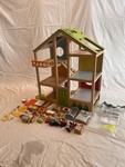 Hape All Seasons Kids Wooden Doll House 