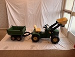 John Deere Tractor and Trailer 