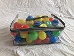 Bag of colourful balls