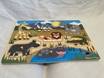 Melissa and Doug Safari Peg Puzzle