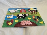 Melissa and Doug Farm Peg Puzzle