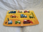 Hape Construction Peg Puzzle
