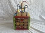 Wooden Activity Cube