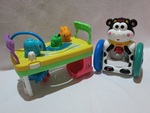 MOO N VIEW COW AND DOUBLE SIDED ACTIVITY TOY
