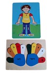 Hand and body puzzles