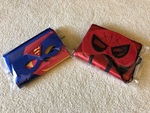 SUPERMAN AND SPIDERMAN CAPE AND MASK SET