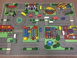 COMMUNITY CARS PLAYSET AND FLOORMAT