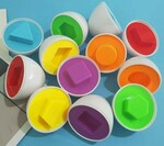 Colours & Shape Egg Match