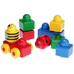 Duplo Mega Blocks with train carriage 