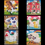 Farmyard cube puzzle