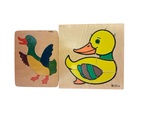 Wooden duck puzzles