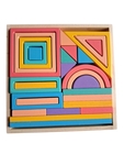 S040: Wooden Geometric Shape Set