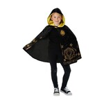 D017: Hogwarts Black and Gold Hooded Robe