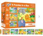 Jungle 4 Puzzles in a Box