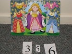 Ballerina Peg Puzzle