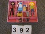 Abby and Emma Magnetic Wooden Dolls