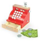 Wooden cash register