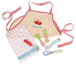 Apron and utensil set