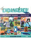 Crocodile Creek ENDANGERED Memory Game + Puzzle
