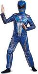 Blue Power Ranger costume