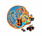 Hot wheels monster trucks & play pouch