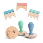 Sand stamps and pattern tools