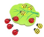 Bees and Ladybird Tic Tac Toe