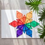 Connetix Magnetic Tiles - Rainbow Geometry Pack