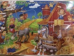 Farm 60 piece floor puzzle