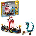 Lego - 3 in 1 Viking Ship and the Midgard Serpent