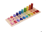 Wooden Stack & Count Learning Set 