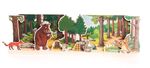 Gruffalo Wooden Theatre and Book  