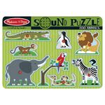 Melissa & Doug Sound Puzzle Zoo Animals 