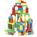 Wooden building blocks