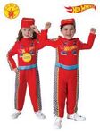 Hot Wheels - Racing Suit Costume - Size 3-5