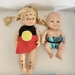 Aboriginal art dolls