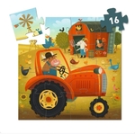 Tractor 16 piece puzzle