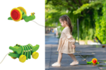 Dancing Alligator and Pull Along Snail