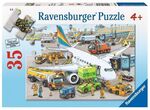 Busy Airport 35 piece floor puzzle