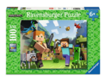 Minecraft Steve and Alex 100 piece puzzle
