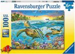 Swim with Sea Turtles 100 piece puzzle