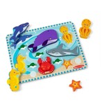 Sea Creatures 7 piece Inset Puzzle